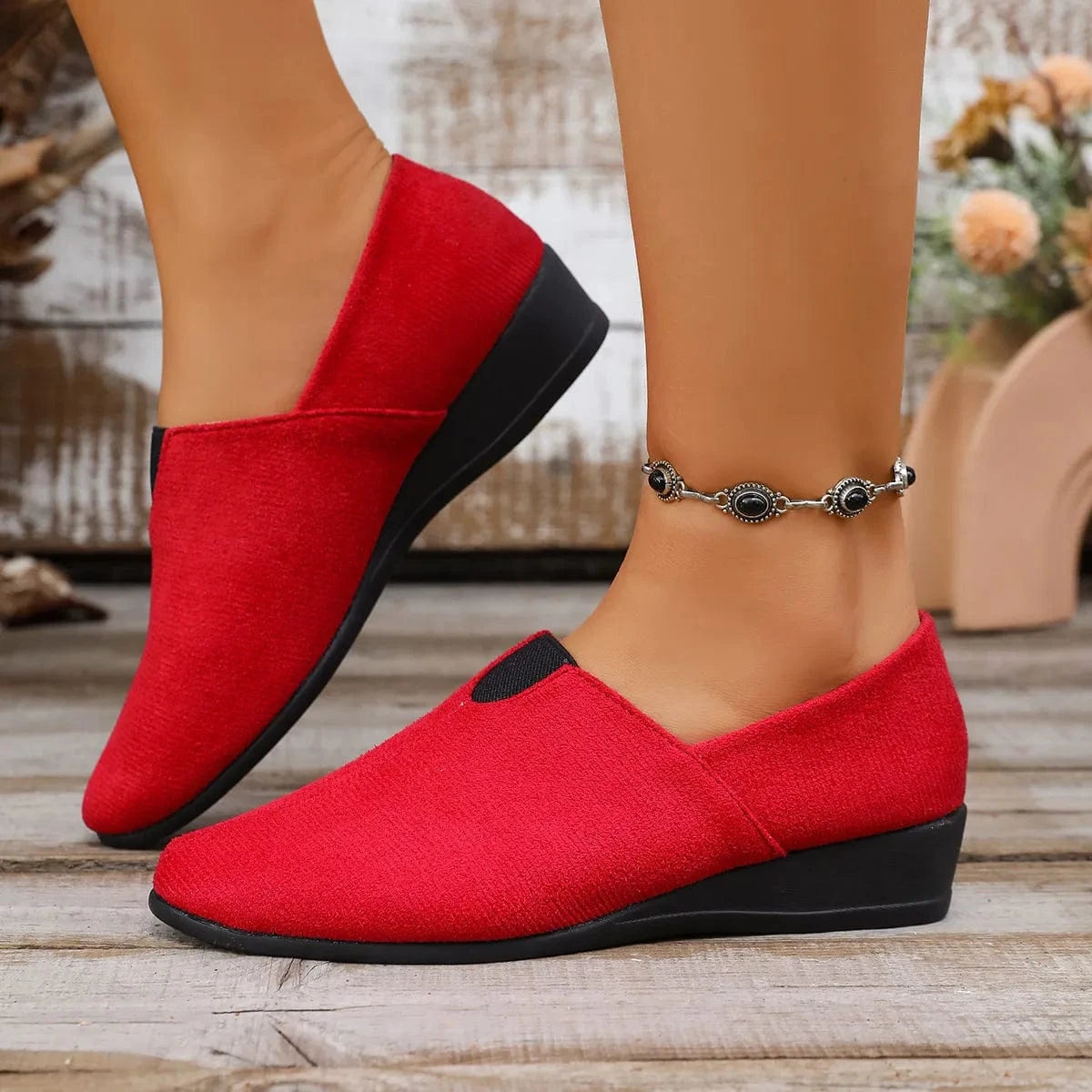 Breathable Mesh Slip-On Loafers - Fashorio