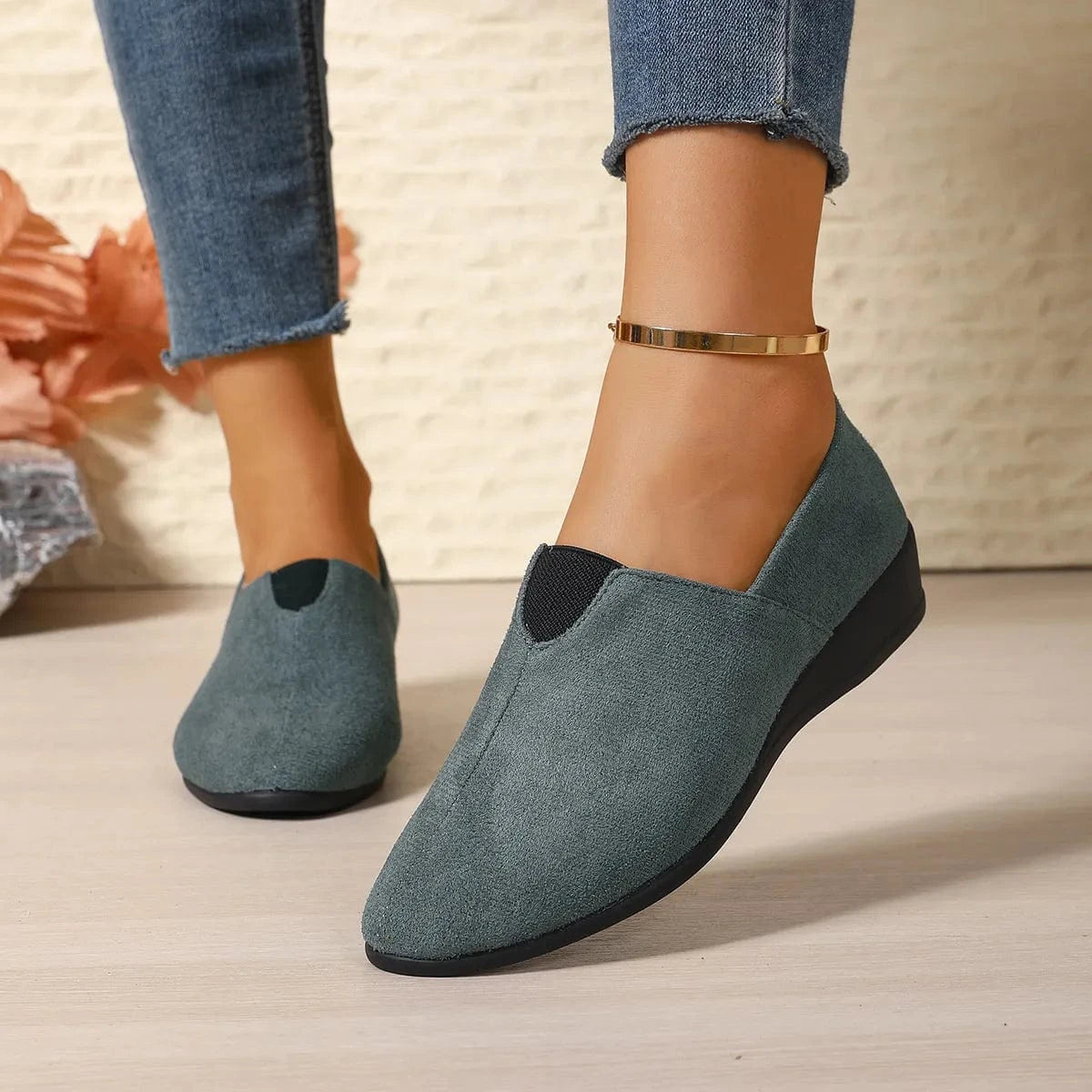 Breathable Mesh Slip-On Loafers - Fashorio