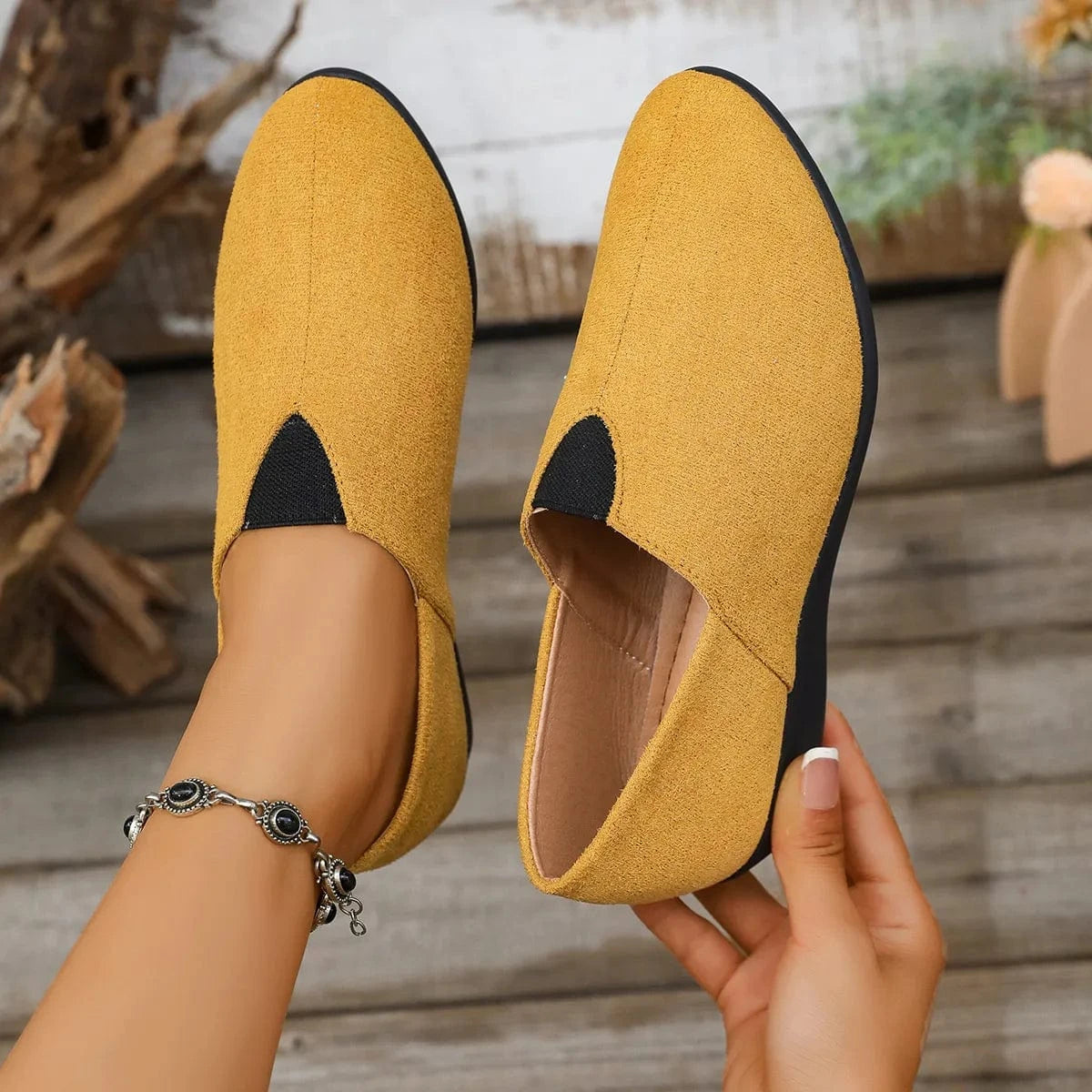Breathable Mesh Slip-On Loafers - Fashorio