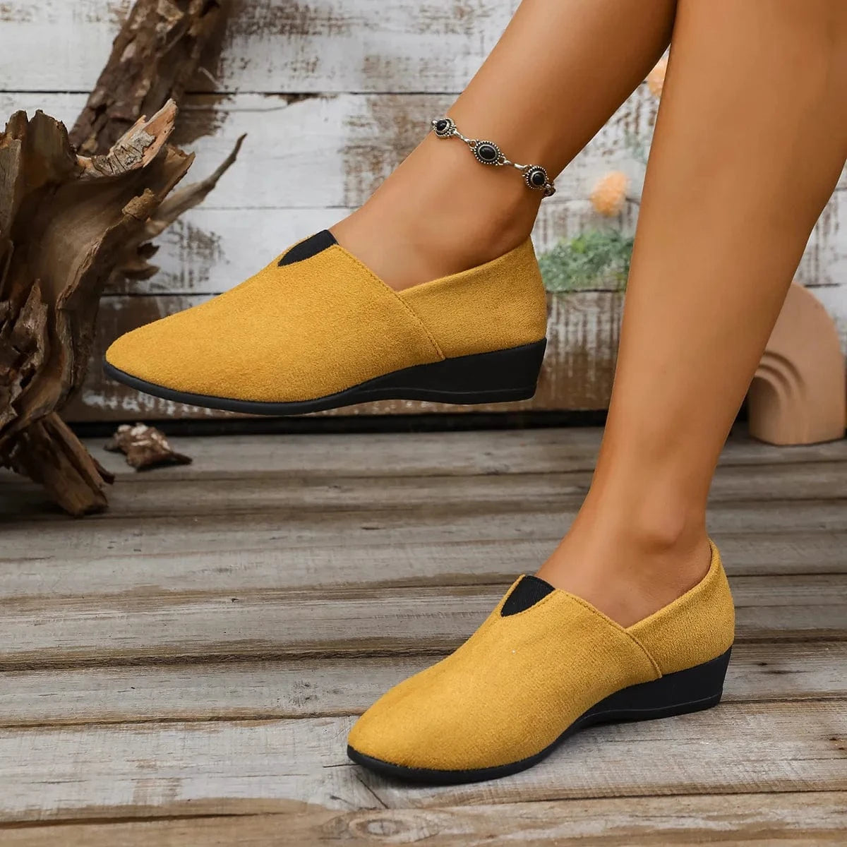 Breathable Mesh Slip-On Loafers - Fashorio