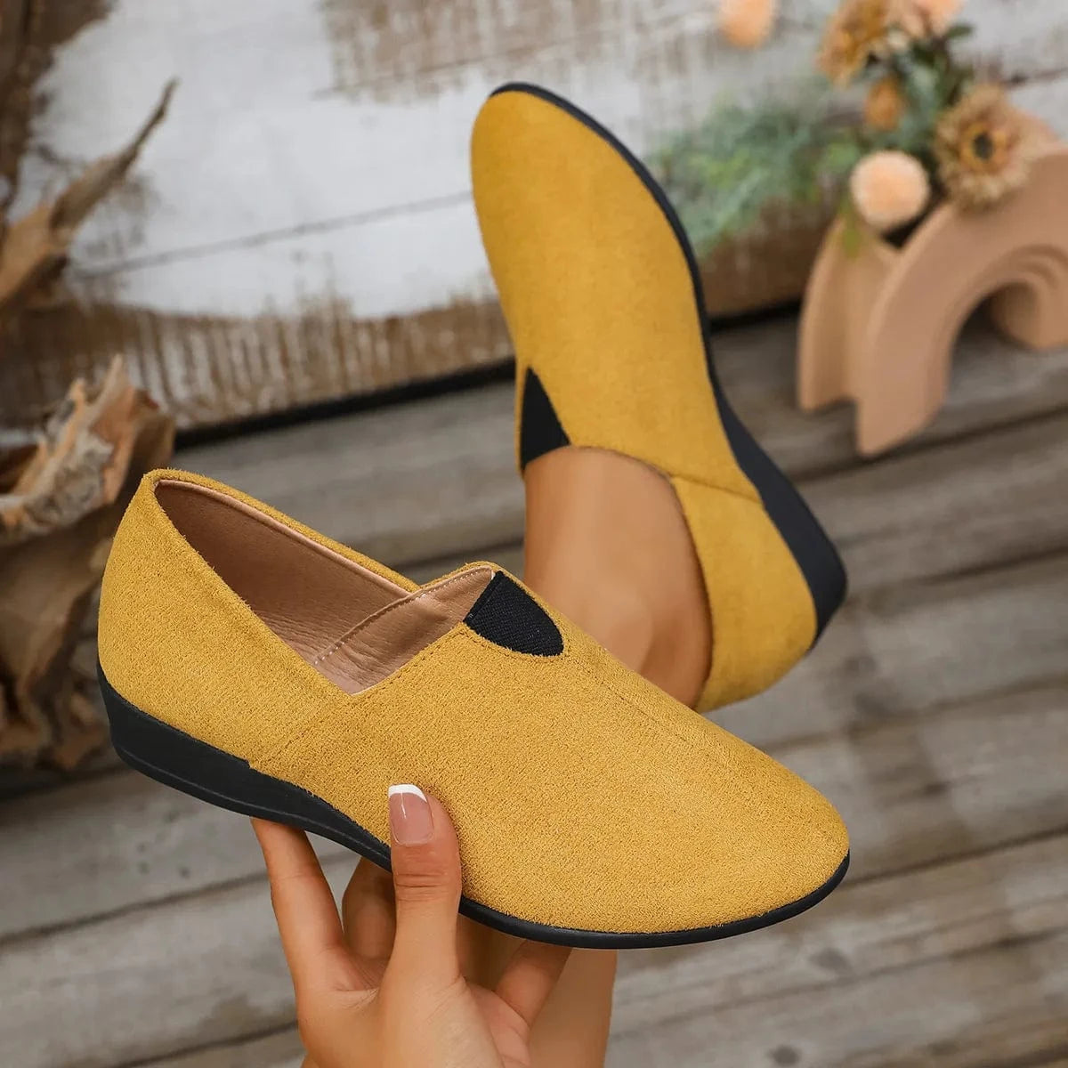 Breathable Mesh Slip-On Loafers - Fashorio