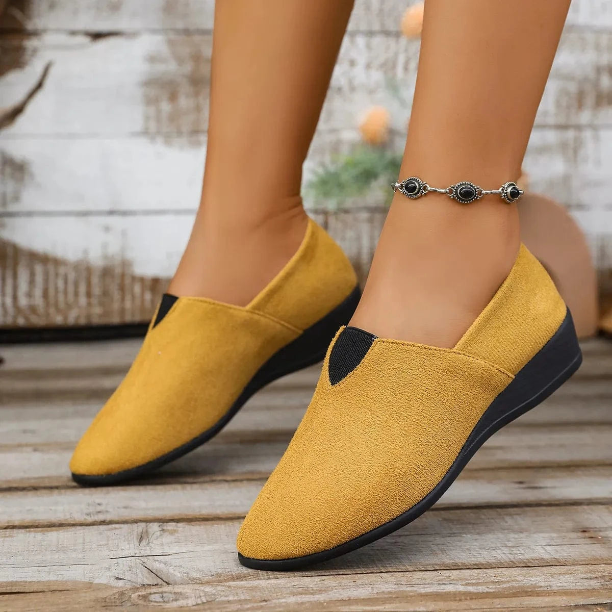 Breathable Mesh Slip-On Loafers - Fashorio