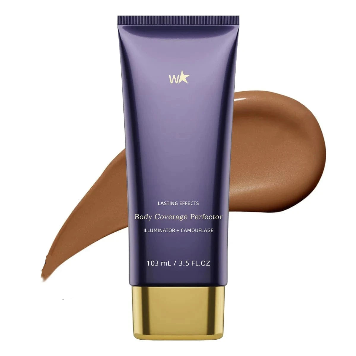 Waterproof Body Makeup Concealer with Brush Bronze Radiance - Fashorio