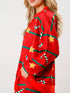 Fashorio Christmas Long Sleeve Top and Pants Lounge Set