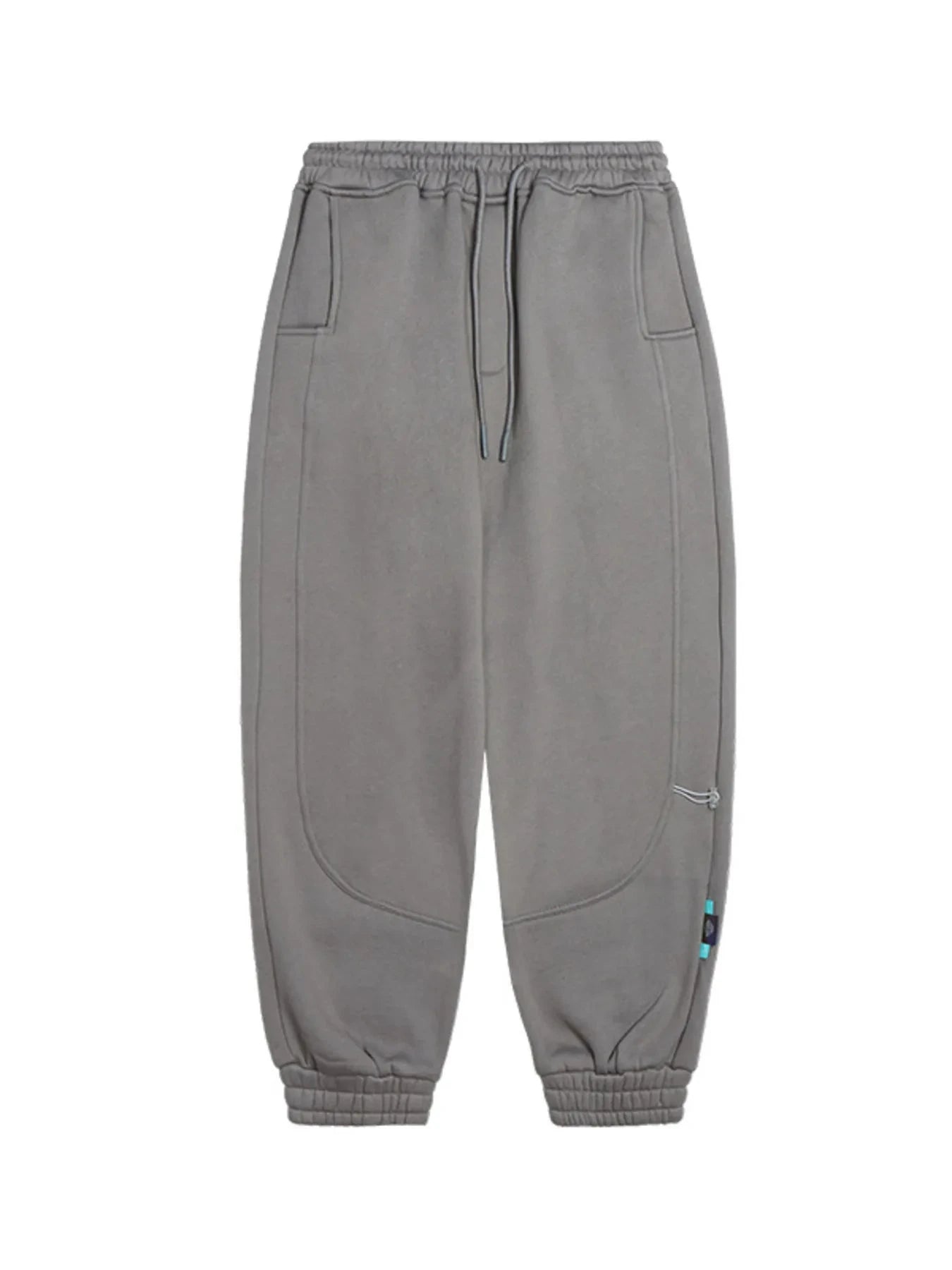 Men's Casual Drawstring Joggers Medium Gray - Fashorio