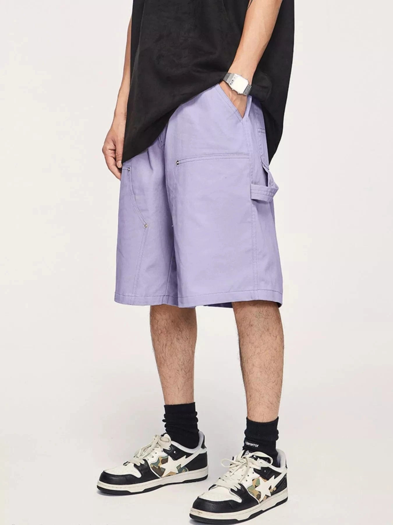 Men's Casual Loose Fit Shorts - Fashorio
