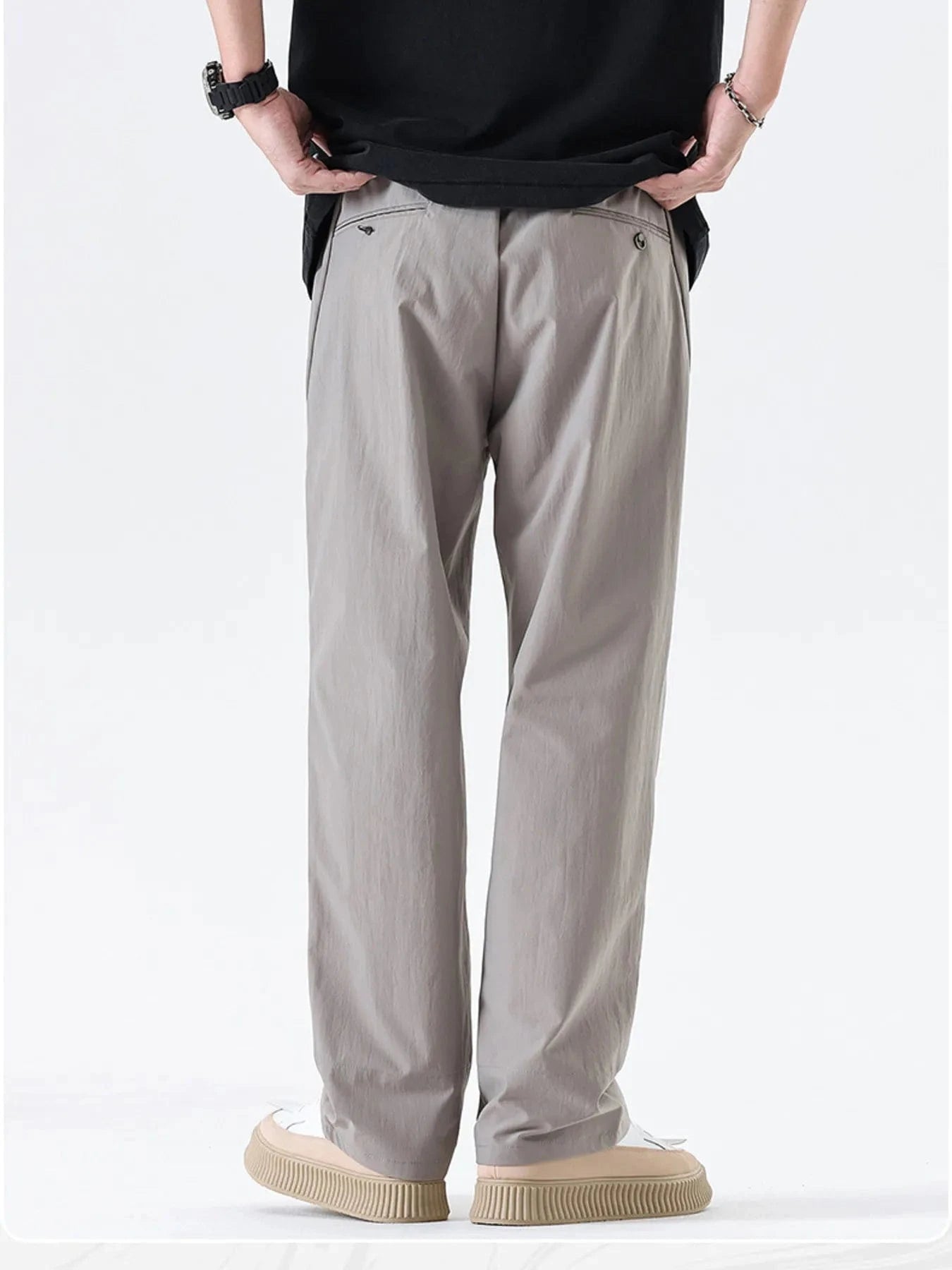 Men's Full Size Wide Leg Pants Plus Size - Fashorio