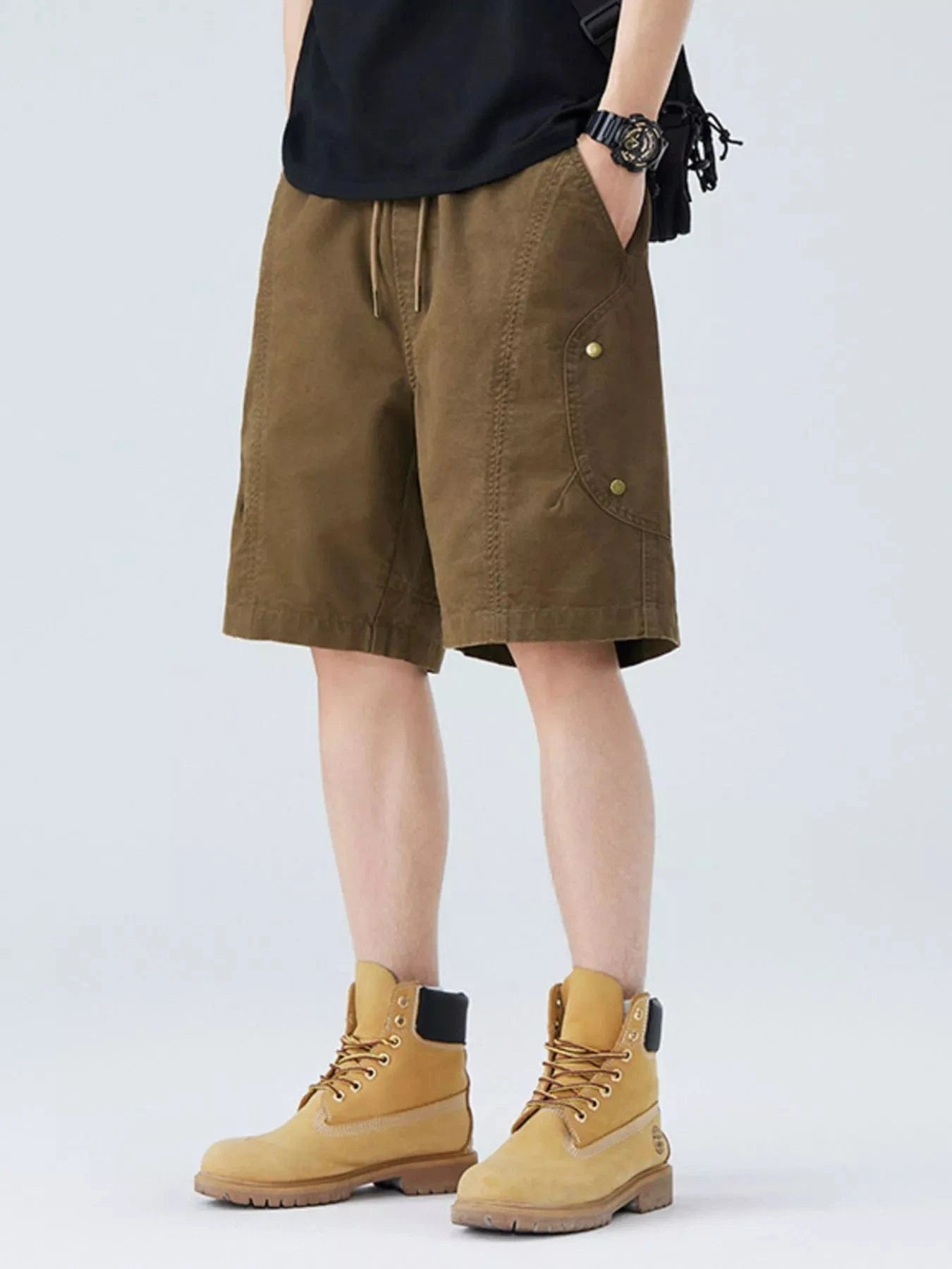 Men's Plus Size Loose Fit Shorts - Fashorio