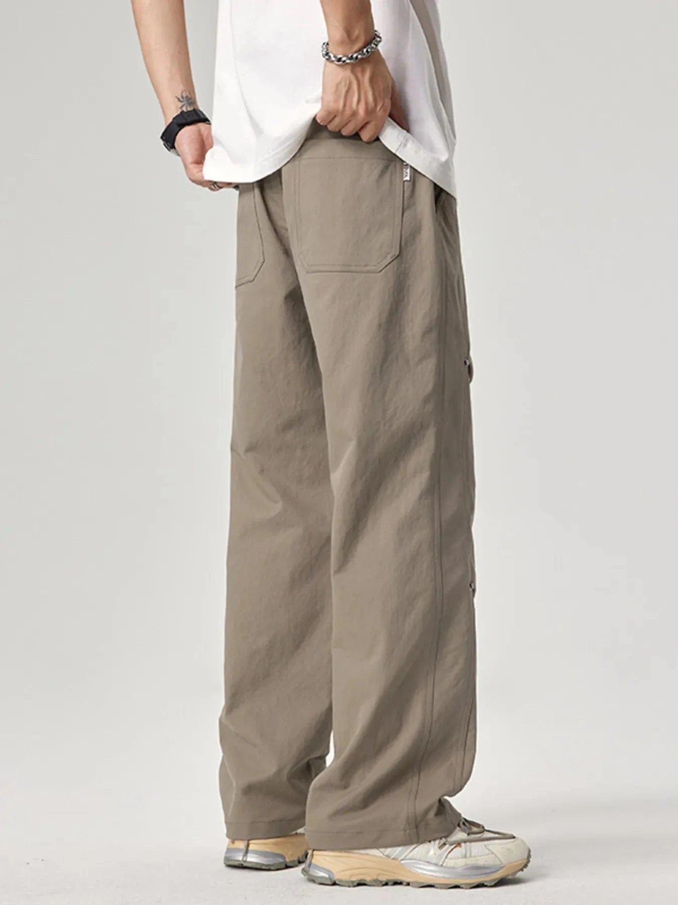 Men's Plus Size Wide Leg Pants - Fashorio