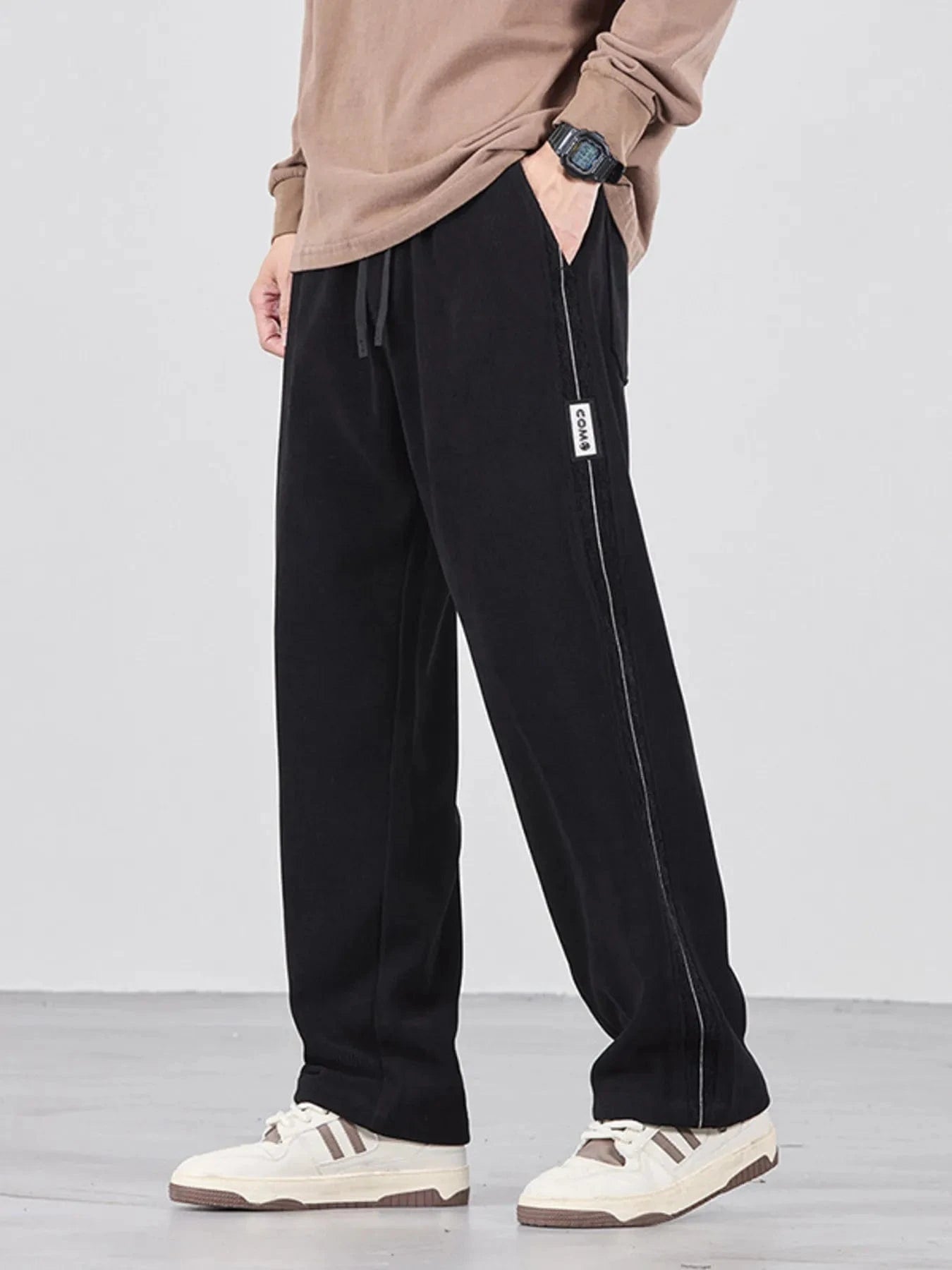 Men's Plus Size Wide Leg Pants - Fashorio