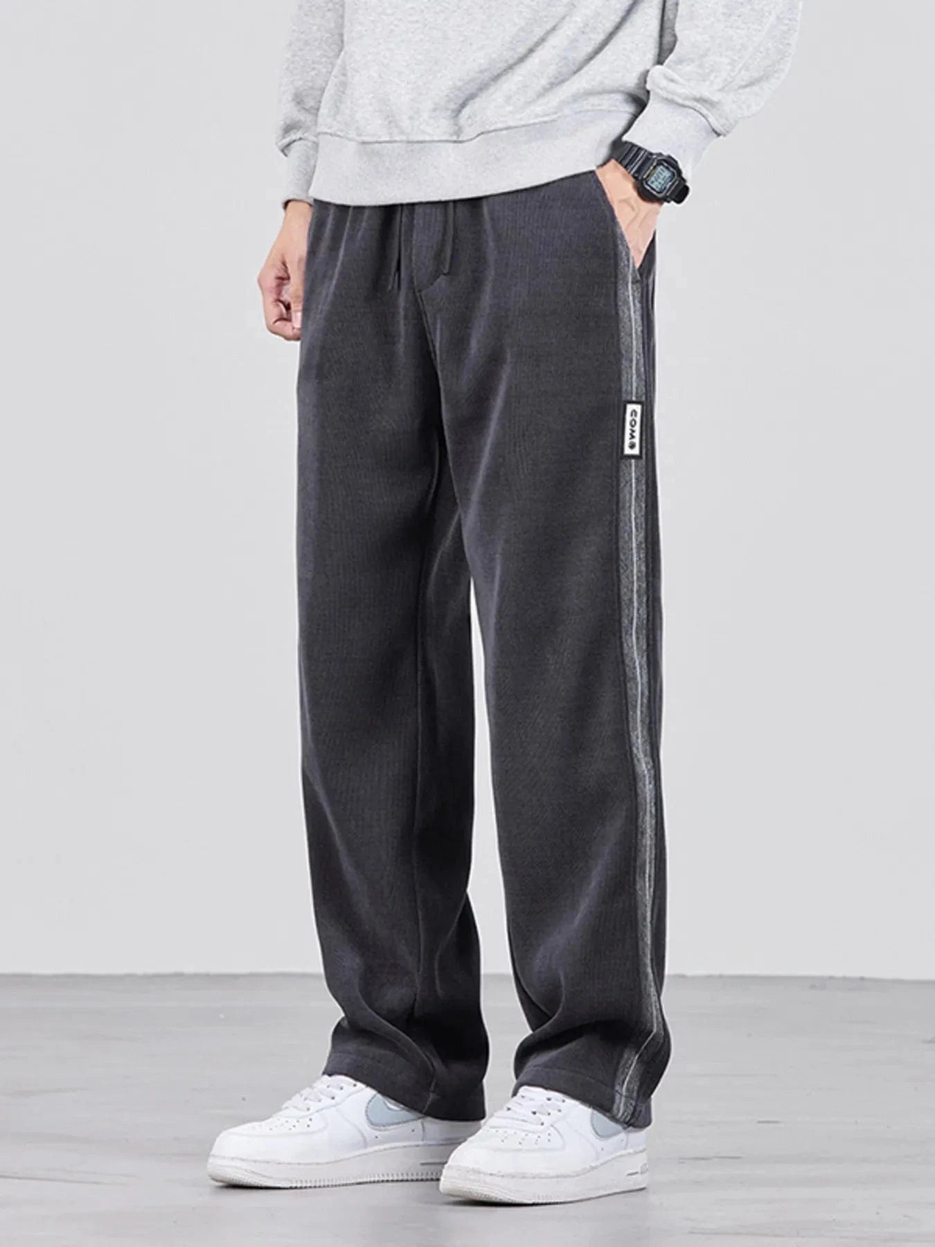 Men's Plus Size Wide Leg Pants - Fashorio