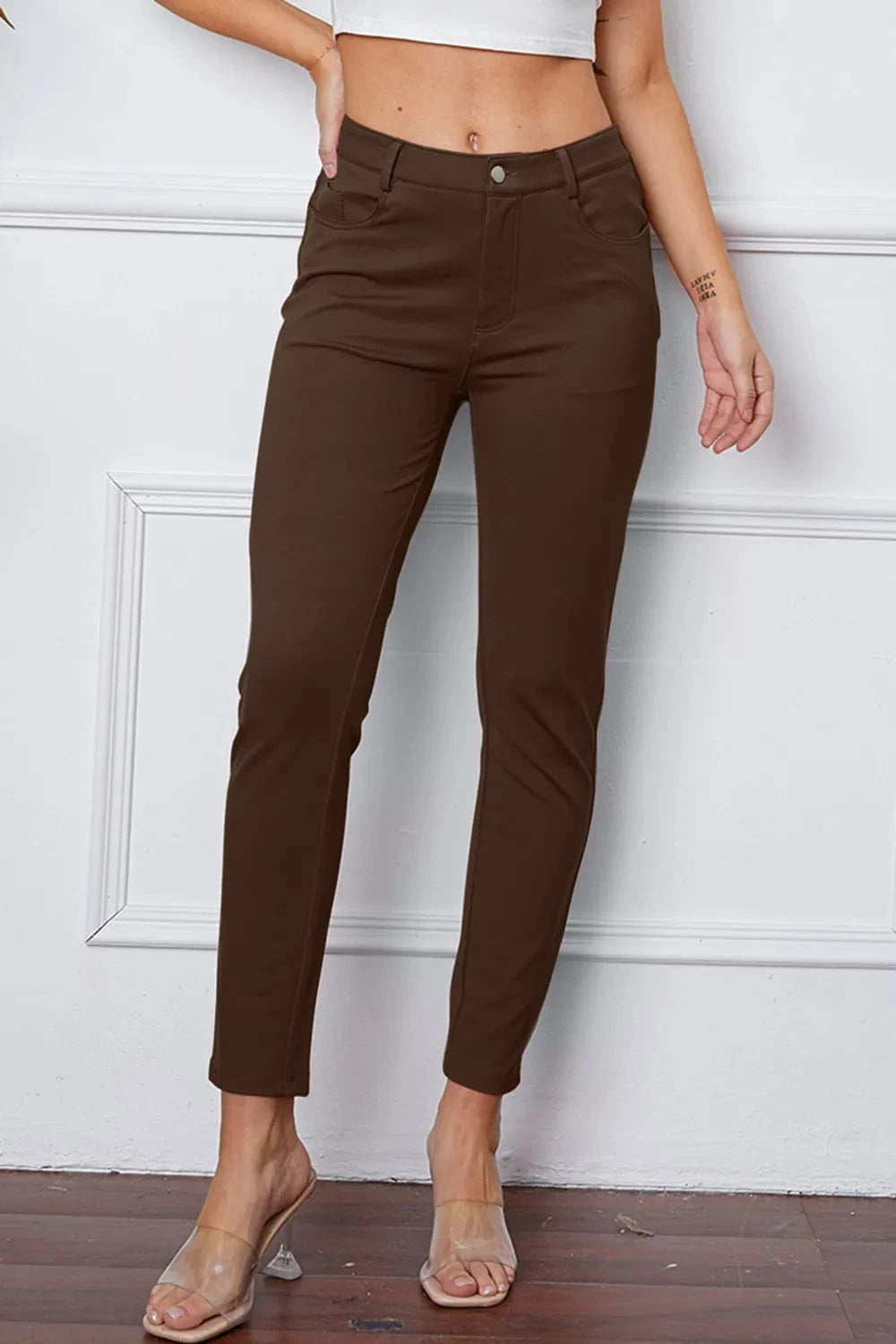 StretchyStitch Pants by Basic Bae - Fashorio