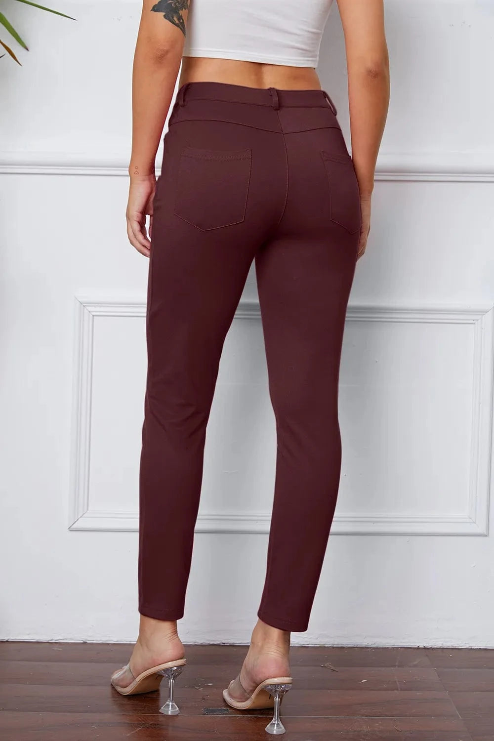 StretchyStitch Pants by Basic Bae - Fashorio