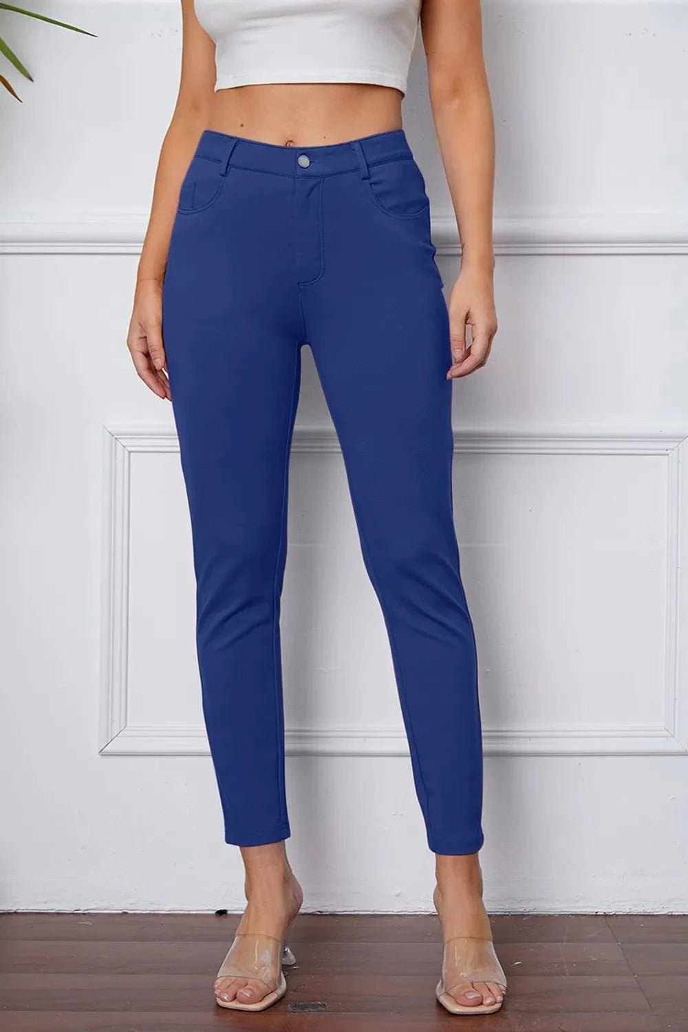 StretchyStitch Pants by Basic Bae - Fashorio