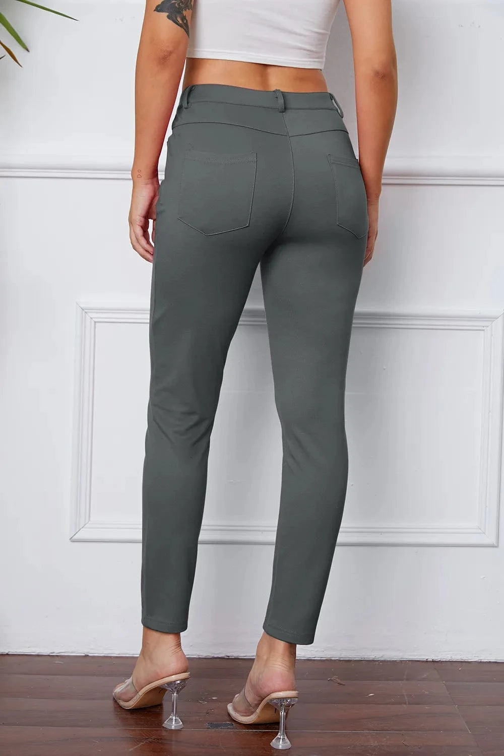 StretchyStitch Pants by Basic Bae - Fashorio