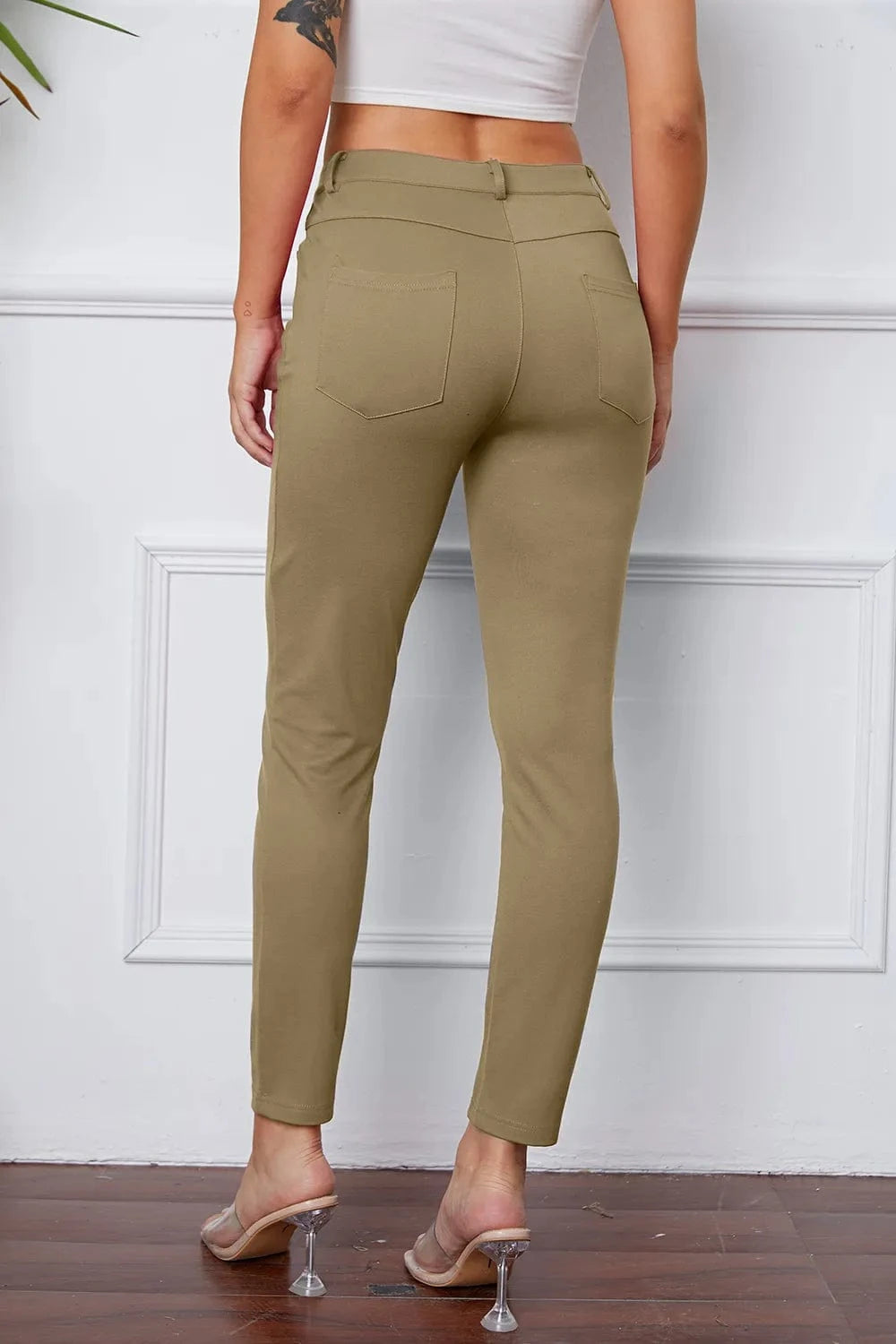 StretchyStitch Pants by Basic Bae - Fashorio