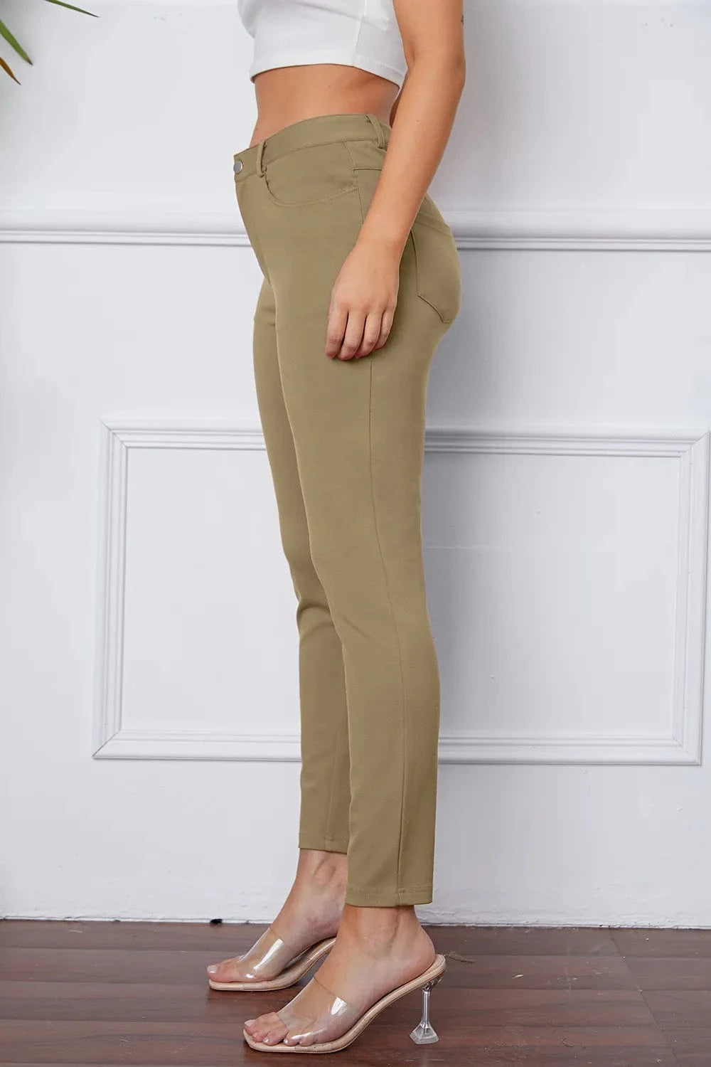 StretchyStitch Pants by Basic Bae - Fashorio
