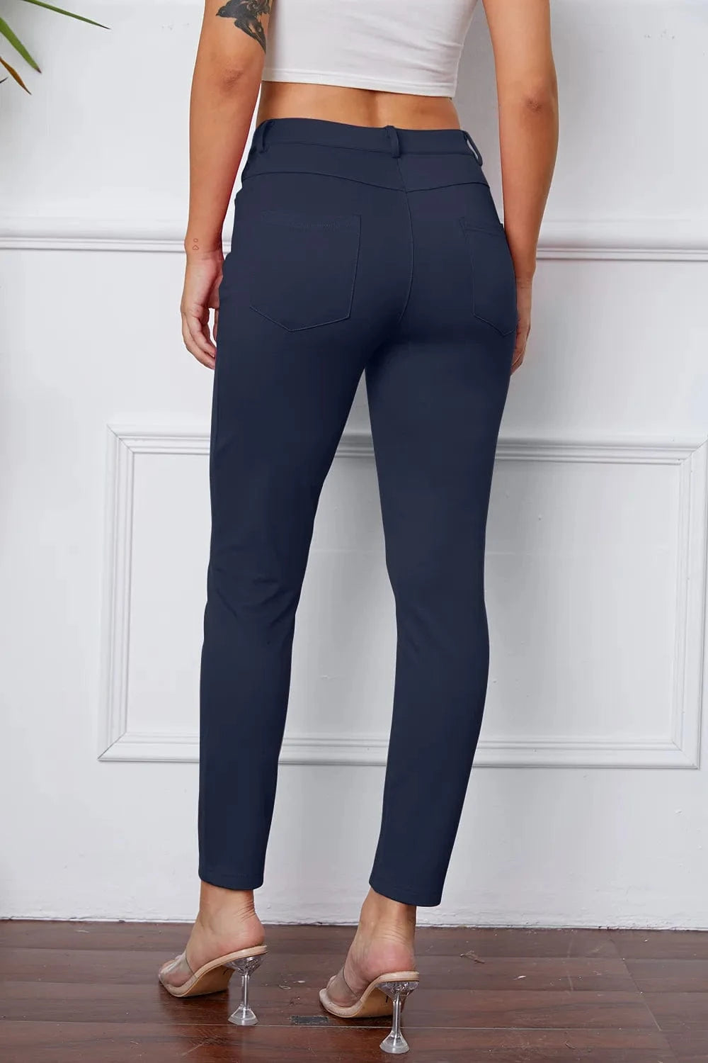StretchyStitch Pants by Basic Bae - Fashorio