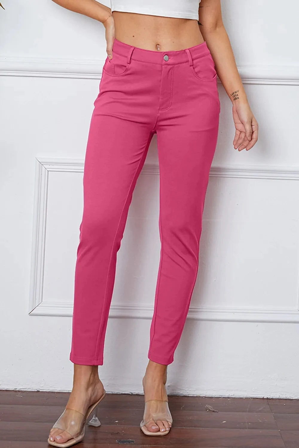 StretchyStitch Pants by Basic Bae - Fashorio