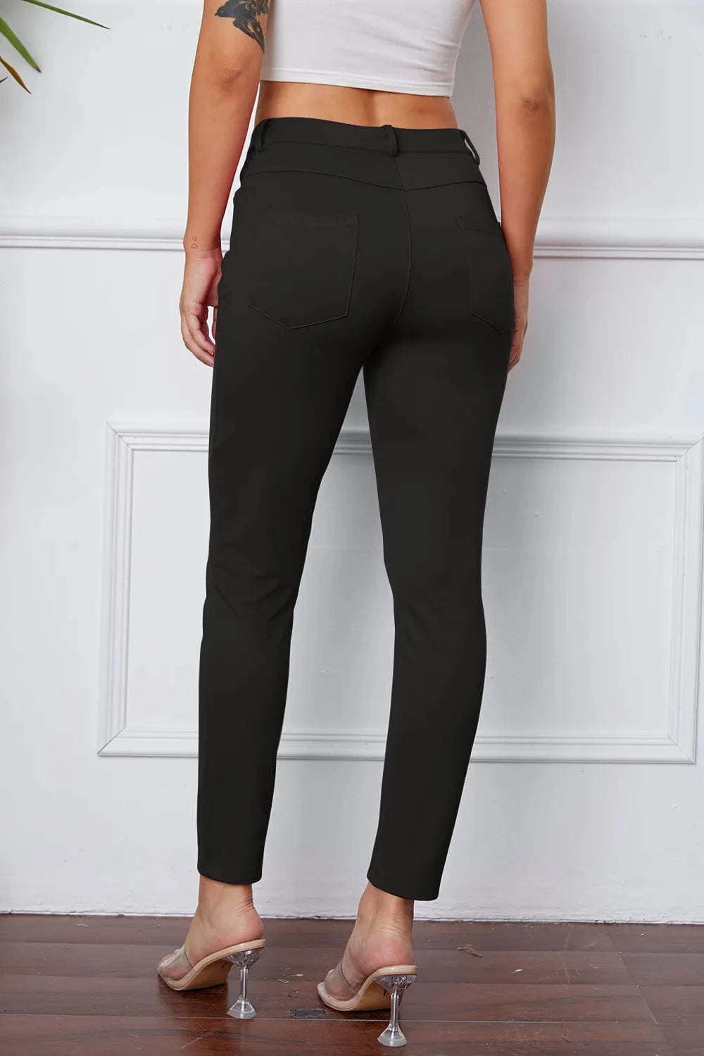 StretchyStitch Pants by Basic Bae - Fashorio