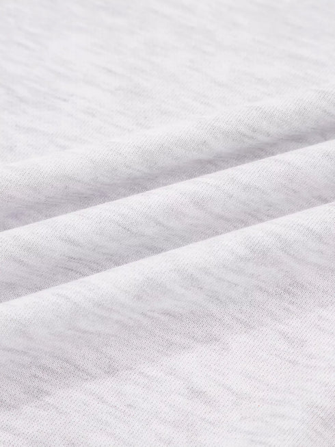 Fashorio Contrasted Trim Frilled Collar Drop Shoulder Top and Drawstring Pant Set