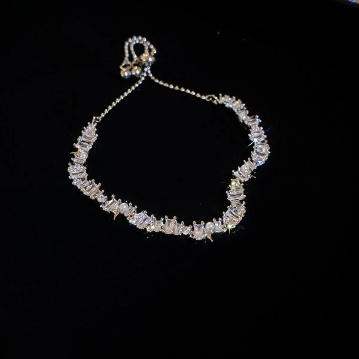 Copper Zircon Bracelet - Fashorio