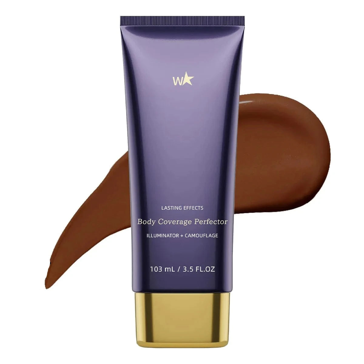 Waterproof Body Makeup Concealer with Brush Deep Radiance - Fashorio