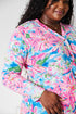 Double Take Floral Open Front Long Sleeve Cardigan - Fashorio