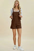 Double Take Full Size Texture Sleeveless Romper - Fashorio