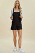 Double Take Full Size Texture Sleeveless Romper - Fashorio