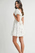 MABLE Floral Print Puff Sleeve Mini Dress - Fashorio
