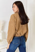 Perfee Long Sleeve Dropped Shoulder Jacket - Fashorio
