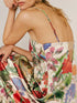 Fashorio Floral Print Sleeveless Maxi Dress
