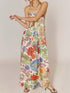 Fashorio Floral Print Sleeveless Maxi Dress