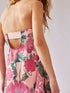 Fashorio Floral Print Sleeveless Maxi Dress