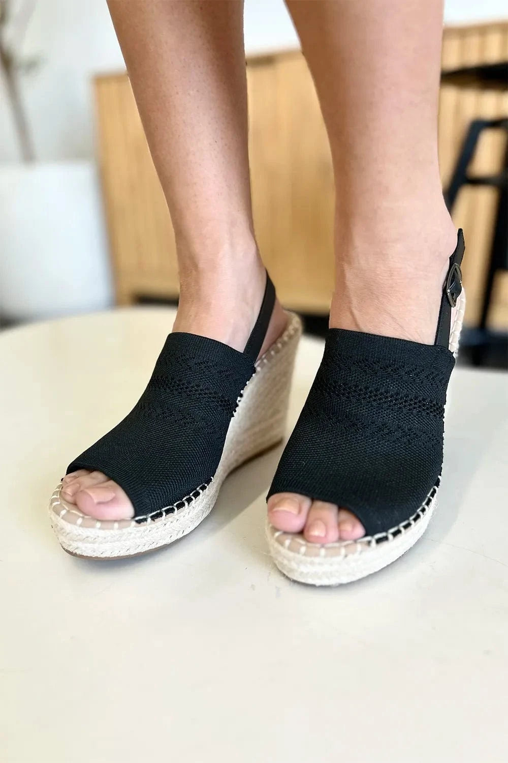 Forever Link Peep Toe High Heel Sandals - Fashorio