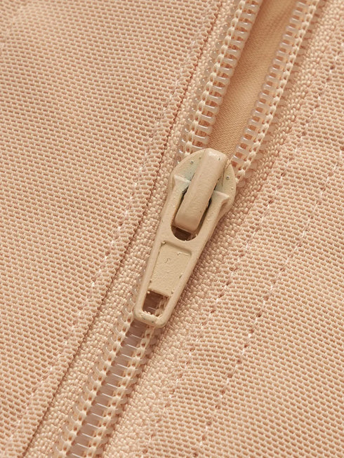Fashorio Full Size Side Zip Up Wide Strap Shapewear