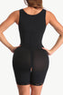 Fashorio Full Size Zip-Up Lace Detail Shapewear