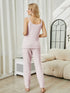 Fashorio Fuzzy V-Neck Cami and Pants Lounge Set