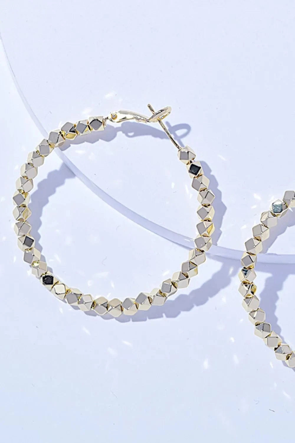 Alloy Hoop Earrings - Fashorio
