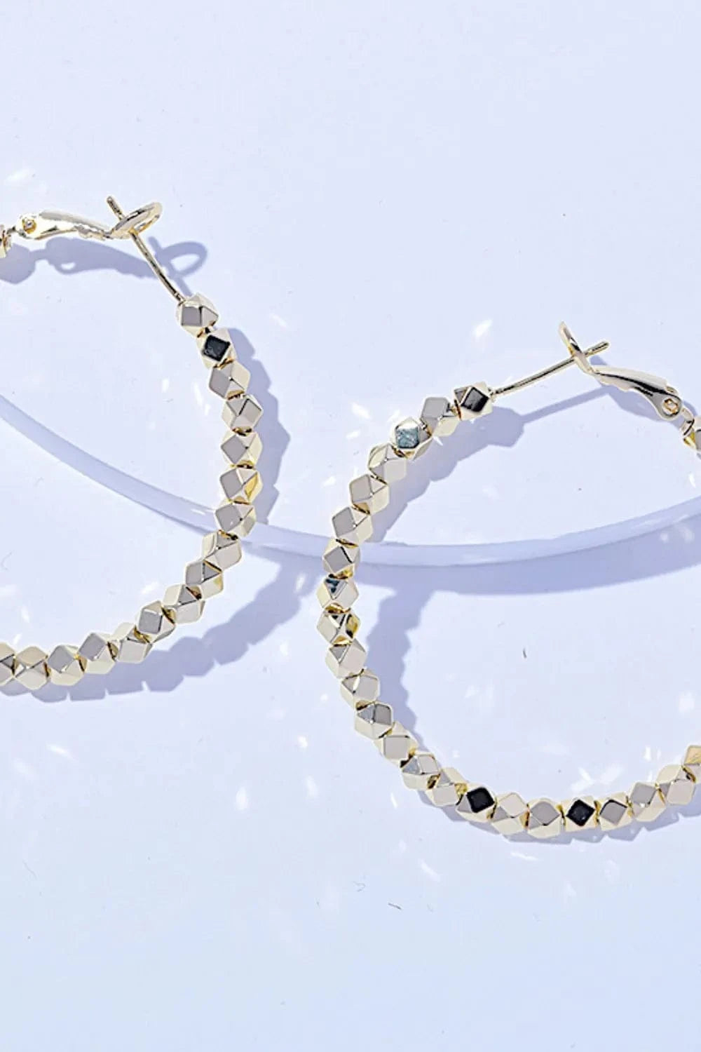 Alloy Hoop Earrings - Fashorio