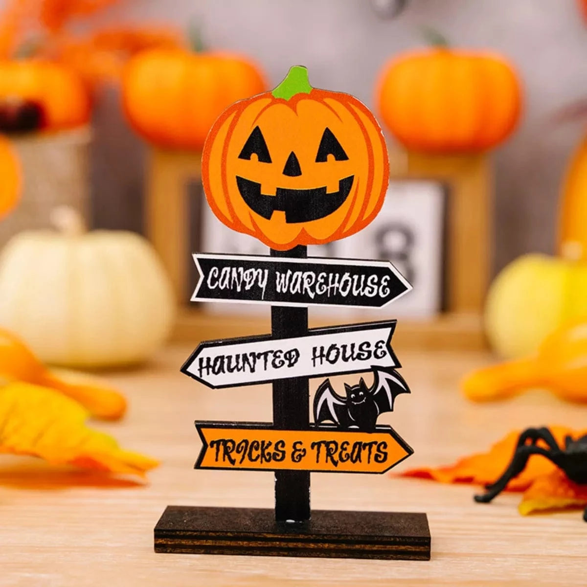 Halloween Wooden Signpost Ornaments - Fashorio