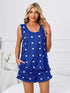 Fashorio Heart Scoop Neck Tank and Shorts Lounge Set