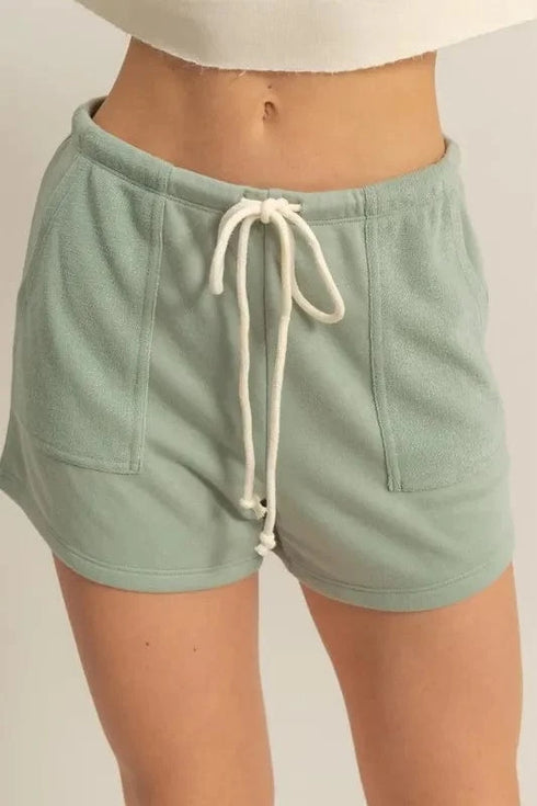 HYFVE Drawstring Mid Waist Shorts - Fashorio