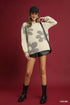 Umgee Floral Jacquard Knit Sweater - Fashorio