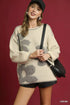 Umgee Floral Jacquard Knit Sweater - Fashorio
