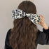 2 Piece Leopard Bow Hair Clip - Fashorio