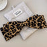 2 Piece Leopard Bow Hair Clip - Fashorio