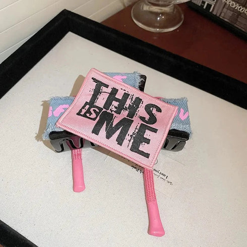 Acrylic Braided Rope Hair Claw Clip Light One Size - Fashorio