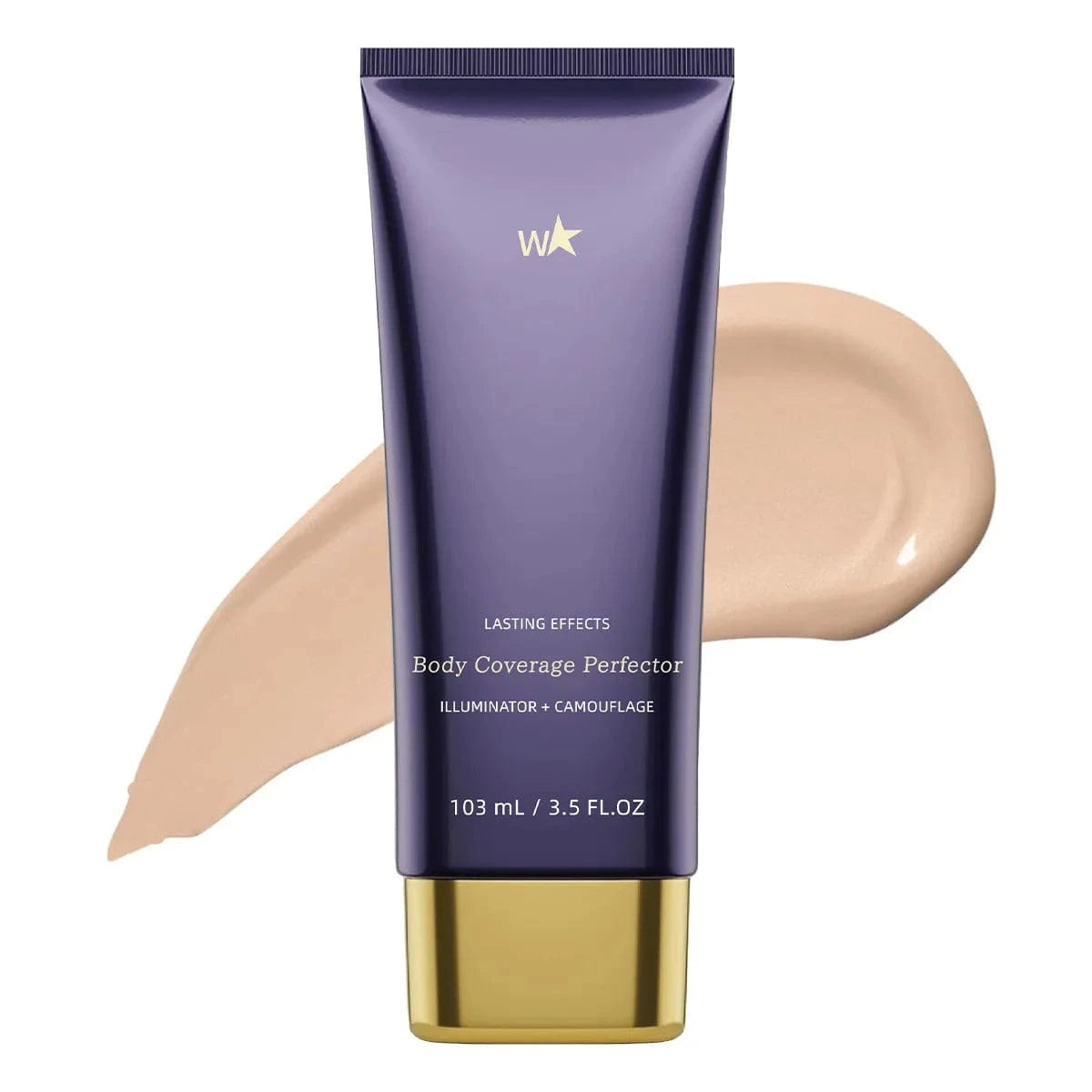 Waterproof Body Makeup Concealer with Brush Light Radiance - Fashorio